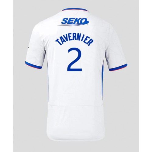 Fotbalové Dres Rangers James Tavernier #2 Venkovní 2024-25 Krátký Rukáv